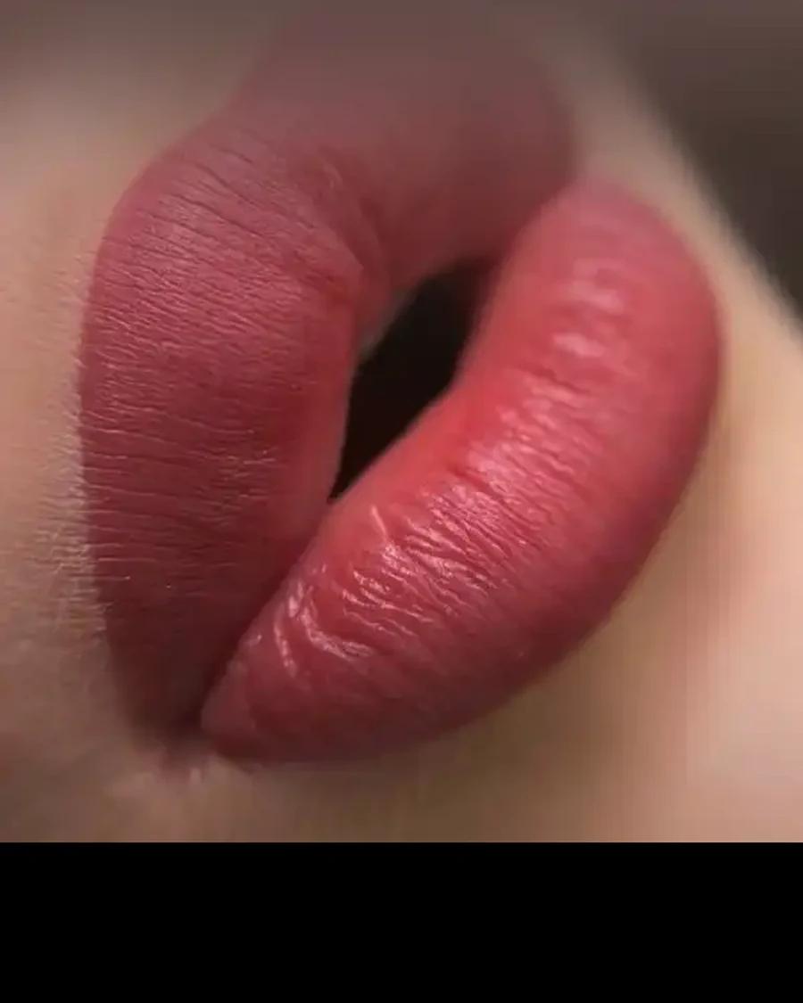 Lips after neutralization and blush by Kate Kanner, Makati