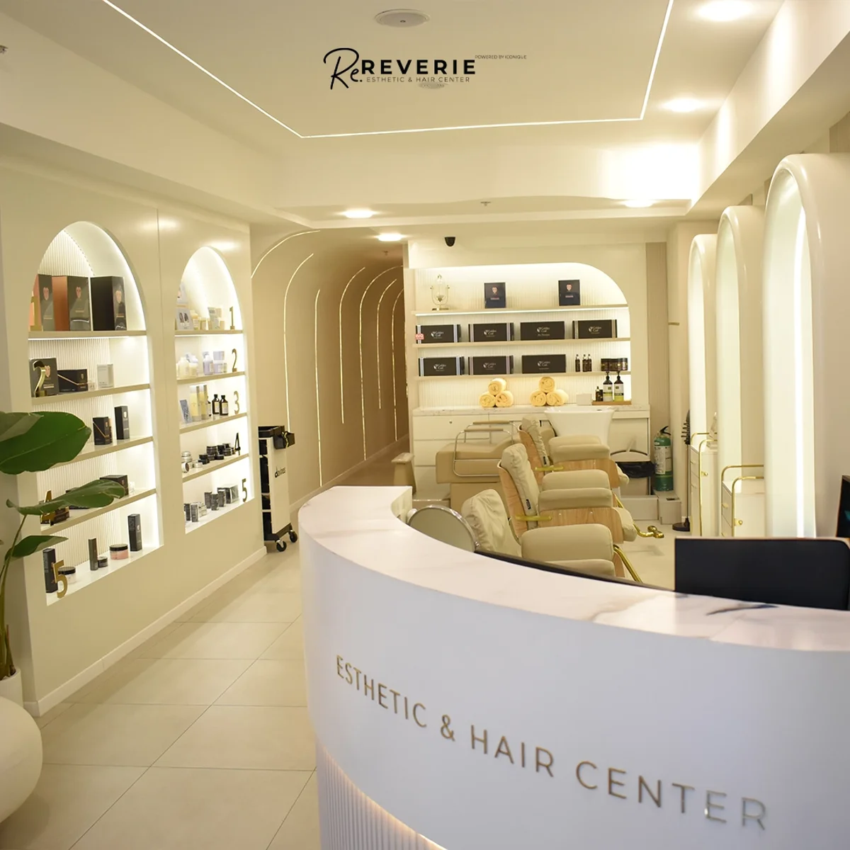 Treatment room at Reverie, Salcedo Village, where Kate Kanner works
