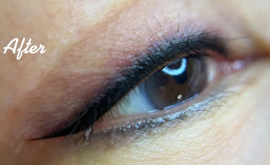 Eyeliner after a lash line by Kate Kanner, Makati